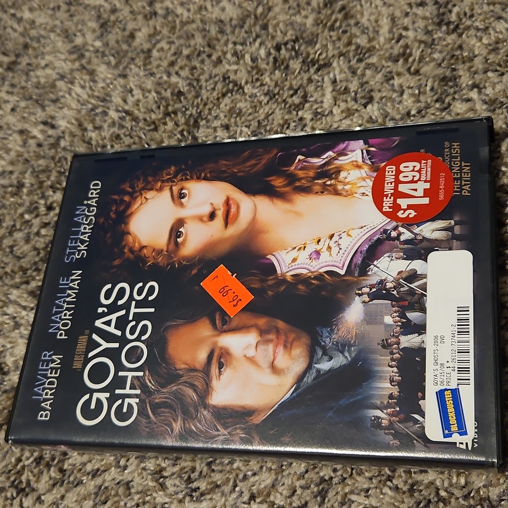 Goya's Ghosts DVD
